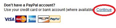 Paypal Screen Preview